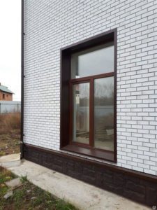 Противопожарное алюминиевое окно с откосом / серия FRM995